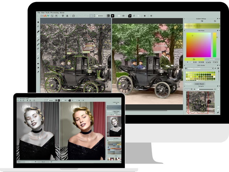 Téléchargez la version d'essai gratuite de CODIJY Colorizer Pro pour