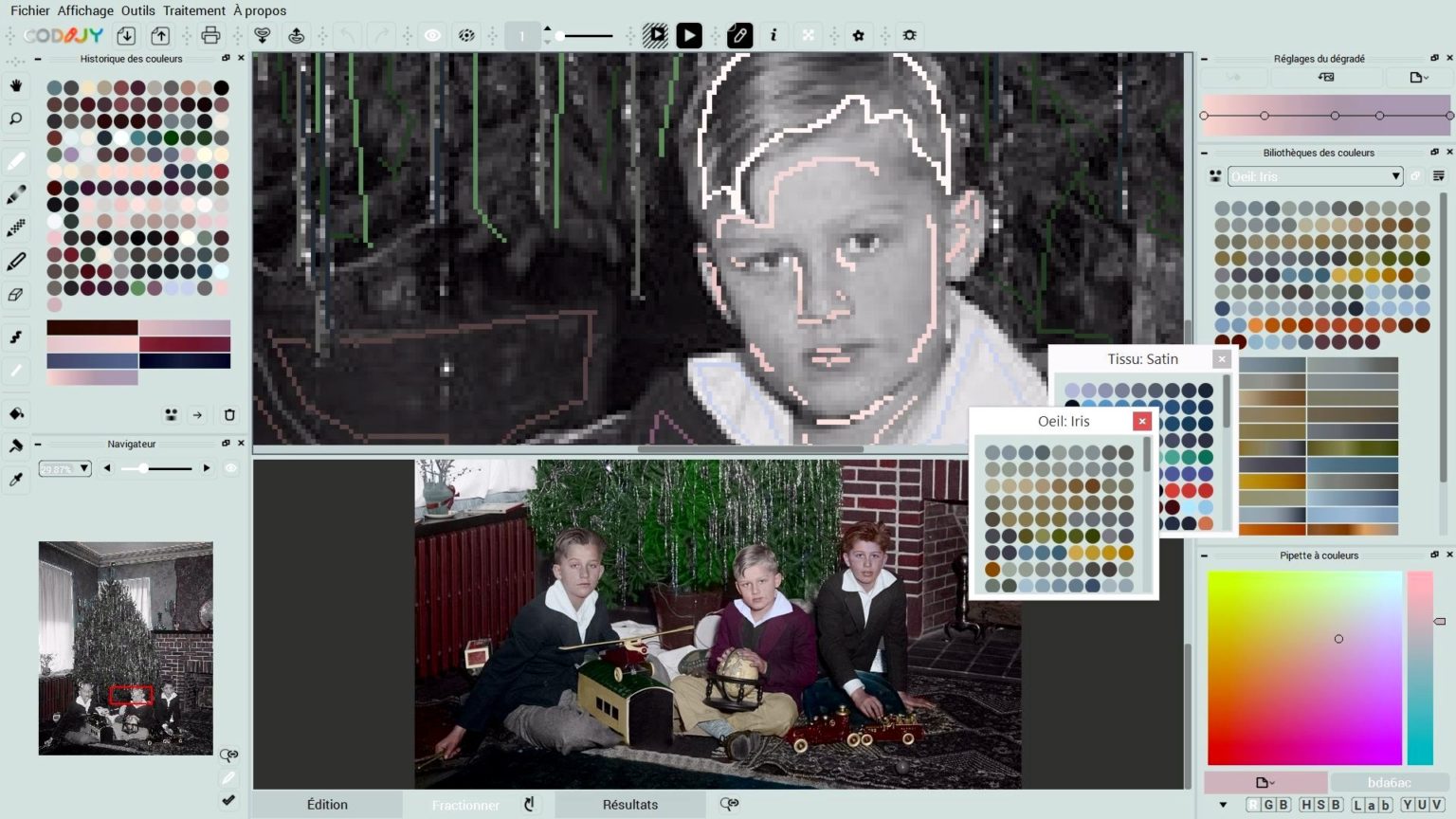 Colorizer Pro  Logiciel avancé de colorisation de photos pour Mac et