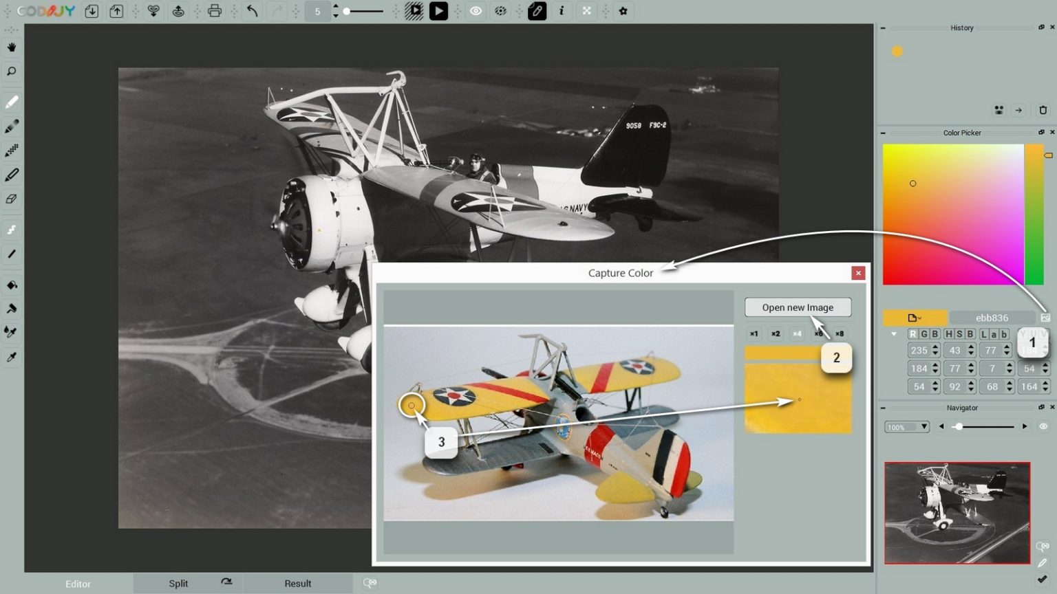 Capture Colors | CODIJY
