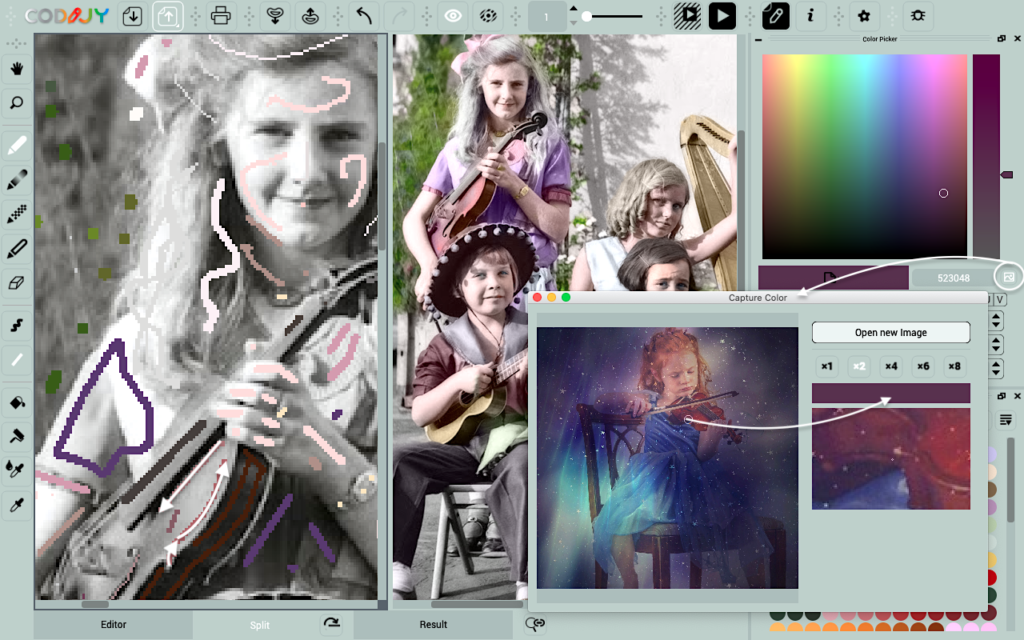 Capture Colors | CODIJY